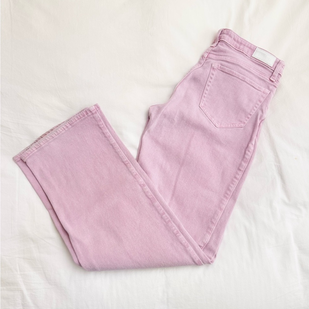 Hollister Women's Light Pink Low-Rise Dad Jean W27 L31